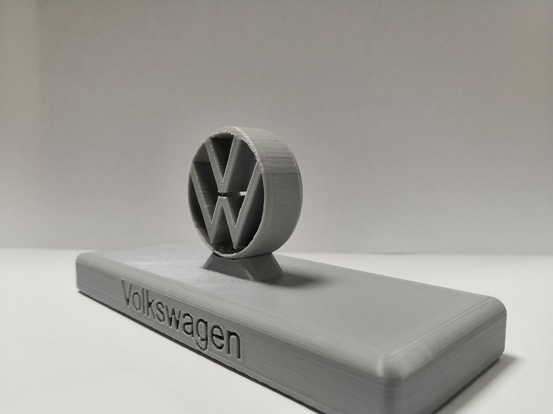 Free STL file Volkswagen logo ( vw)・3D printing template to download・Cults